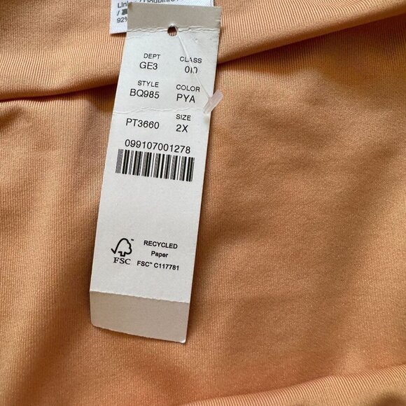 J. Crew Reimagined Plus Size 2X Ruched Swim Bikini Bottoms High Rise Paisley - Picture 10 of 12